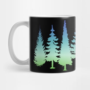 Mysterious Forest Landscape Silhouette Streetwear Fashion Mug